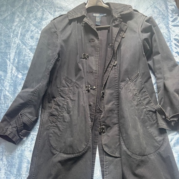 Polo Ralf Lauren Blue denim trench coat - Picture 4 of 7